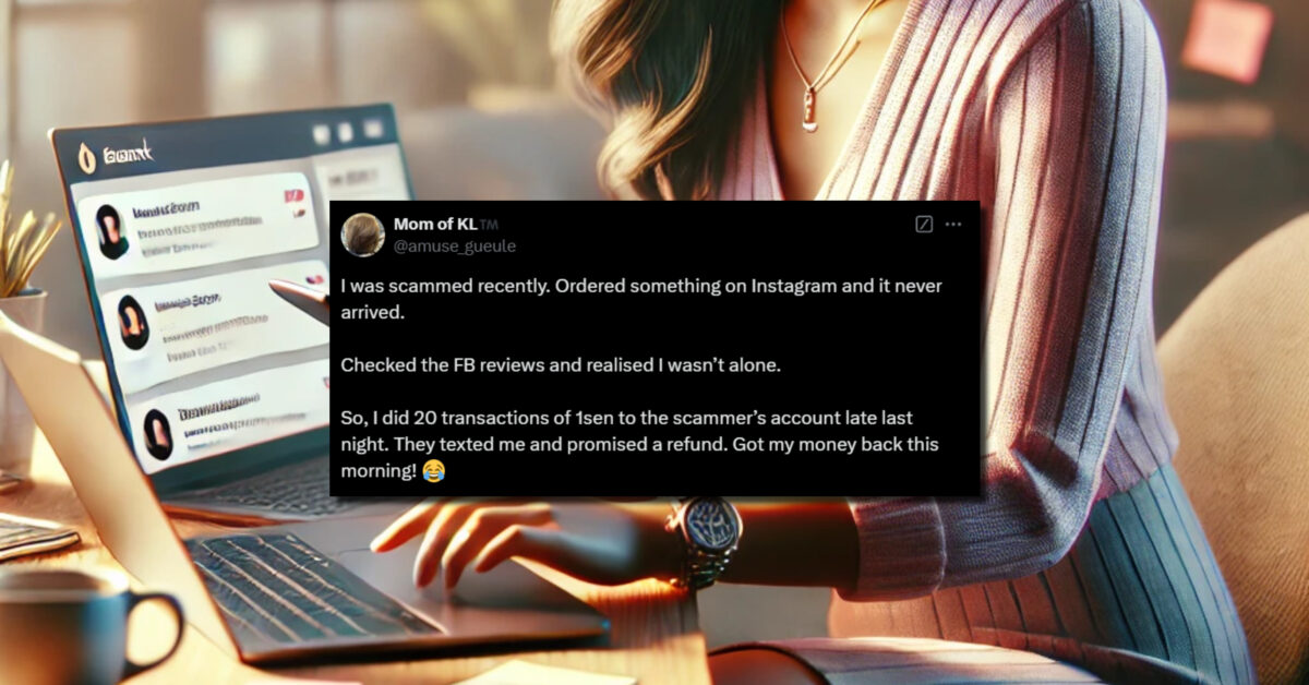 Scammer Refund Duit Lepas Wanita Ini Transfer 1 Sen Sebanyak 20 Kali