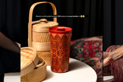 Tonjol Identiti Sarawak, ZUS Coffee Lancar Tumbler Edisi Terhad Corak Pua Kumbu