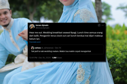 Tradisi Orang Sarawak Buat Majlis Kahwin Pagi Jadi Tumpuan Netizen
