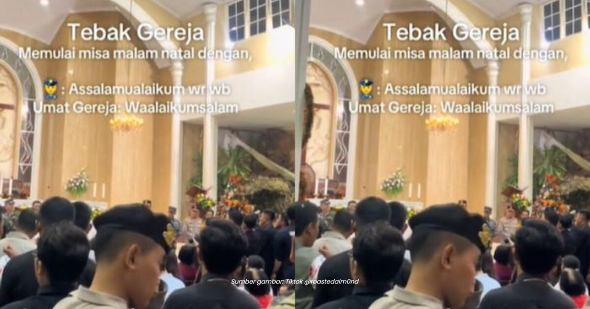 Tular Gereja Di Indonesia Mulakan Misa Krismas Dengan Memberi Salam
