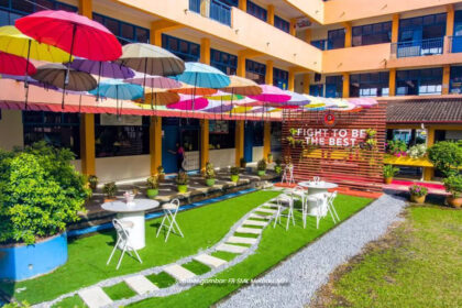 Tular Landskap SMK Merbau Di Miri Ini Memukau, Tarik Perhatian Netizen