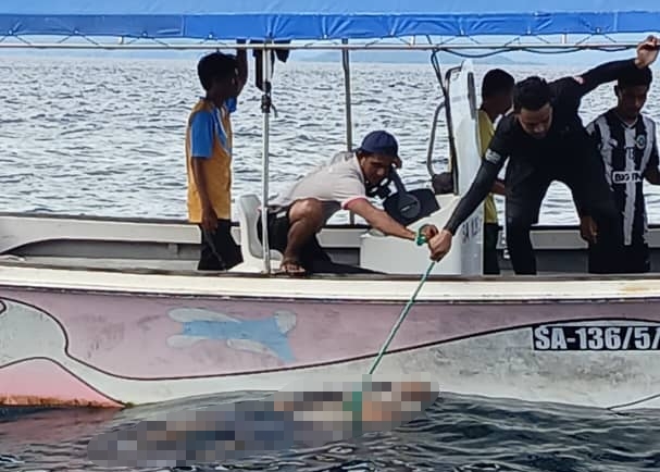 Beg Galas Berisi Batu Bata, Mayat Pelancong Ditemui Di Perairan Pulau Mabul Sabah