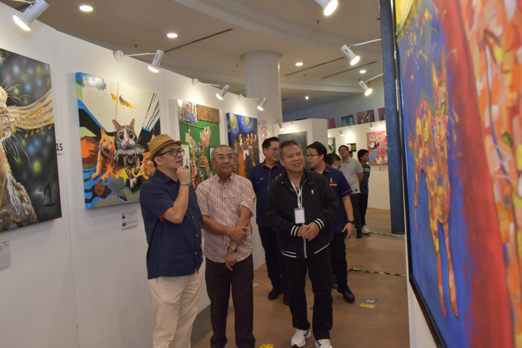 DBKU Hidupkan Seni Kontemporari Bertemakan Kucing Di Muzium Kucing