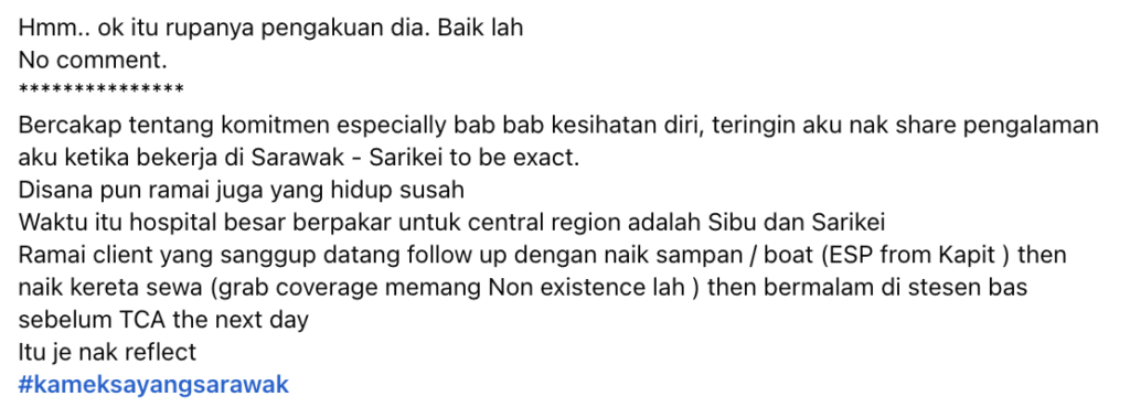Penduduk Pedalaman Sabah Sarawak Cekal Tempuh Jalan Jauh Untuk Ke Klinik Kesihatan