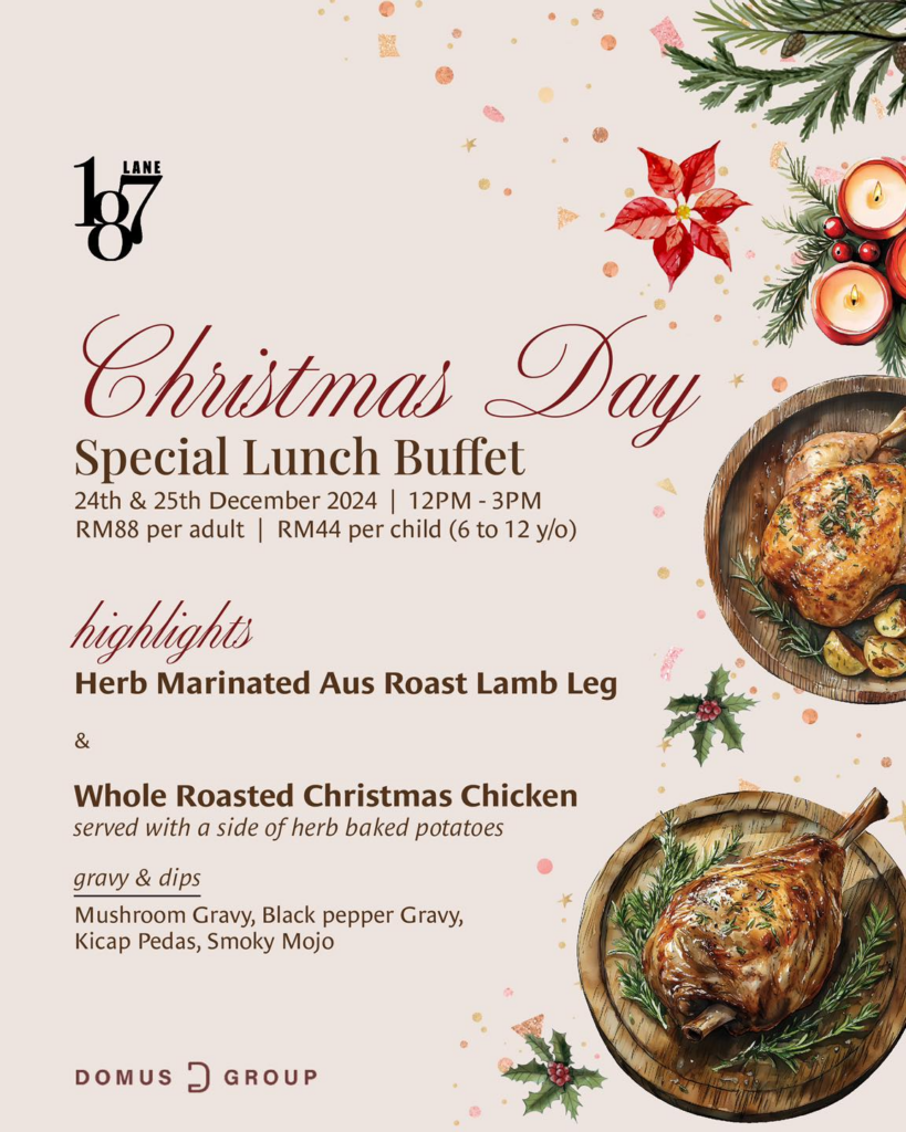Ini Senarai Buffet Krismas Bawah RM100 Di Kuching 2024