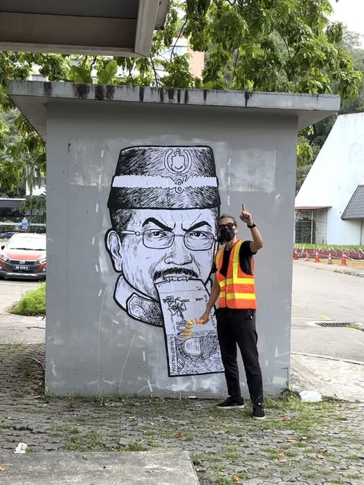 Fahmi Reza Cetus Kontroversi, Kali Ini Di Sabah Dengan Poster Provokatif Hina TYT