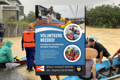 Bantuan Sukarelawan Diperlukan Untuk Mangsa Bencana Banjir Di Bintulu