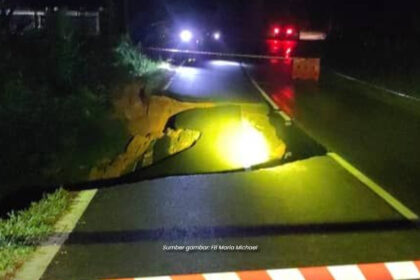 Beberapa Jalan Terpaksa Ditutup Sementara Di Sri Aman, Serian Dan Miri