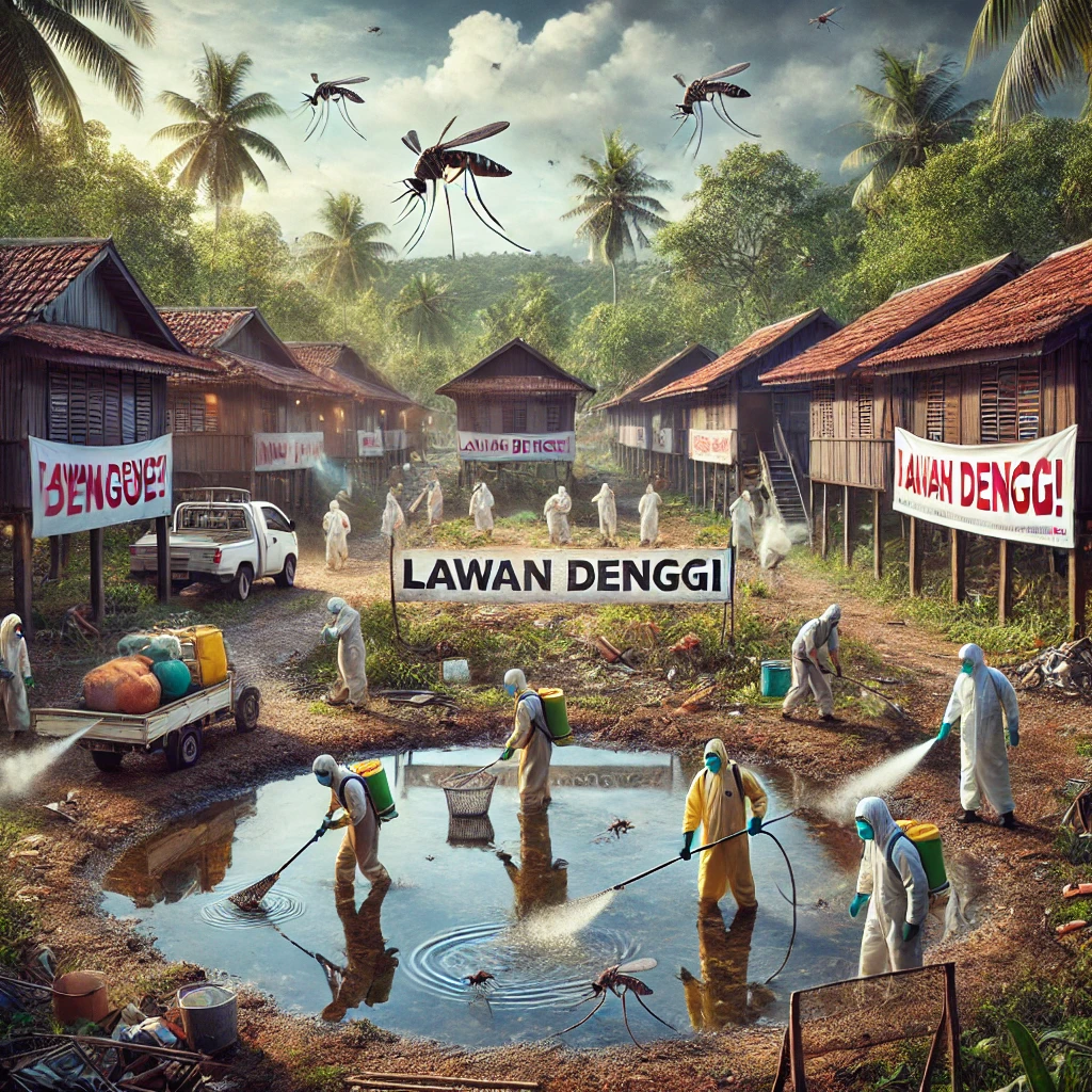 Kabong Kini Kawasan Wabak Demam Denggi, Ini Langkah Yang Perlu Anda Ambil Segera