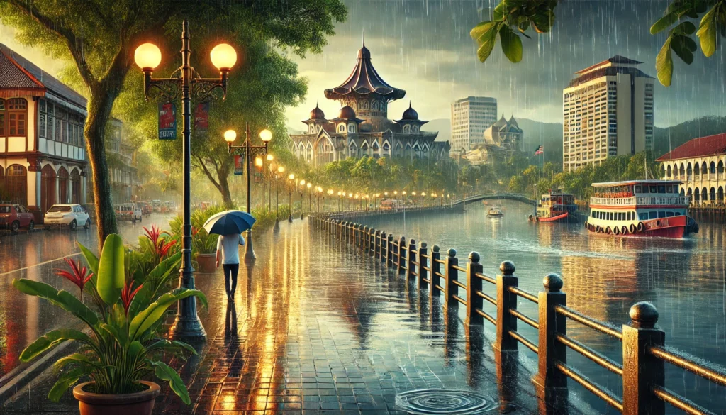 Hujan Berterusan Dijangka Di Sarawak Dari 15 Hingga 18 Januari