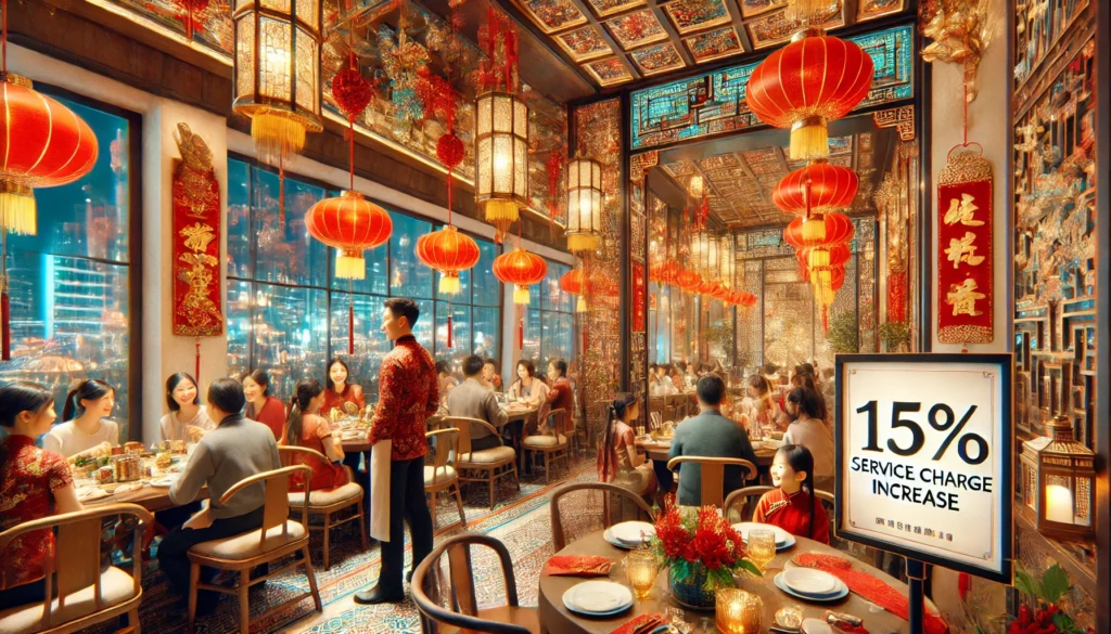 Caj Servis Restoran Naik 15% Sempena Tahun Baru Cina Undang Pelbagai Reaksi Netizen