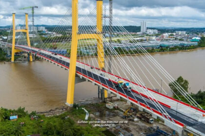 Ini Perkembangan Terkini Jambatan Ikonik Di Bintulu-Jepak