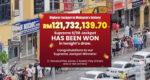 Jackpot Tertinggi Di Malaysia, Empat Pemenang Jadi Jutawan Sekelip Mata Peroleh RM121 Juta