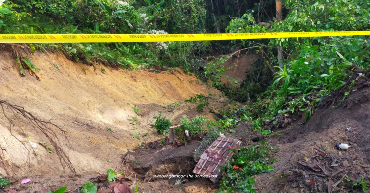 Kapit Dilanda Tanah Runtuh, Ini Kawasan Yang Terjejas Setakat Ini