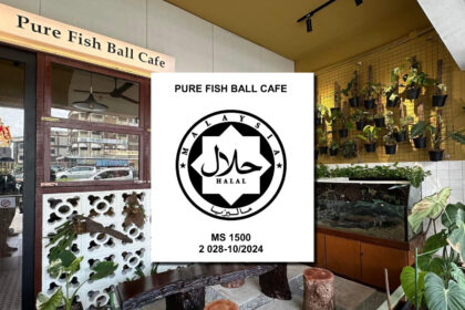 Pure Fish Ball Cafe Di Sekama Kini Peroleh Sijil Halal