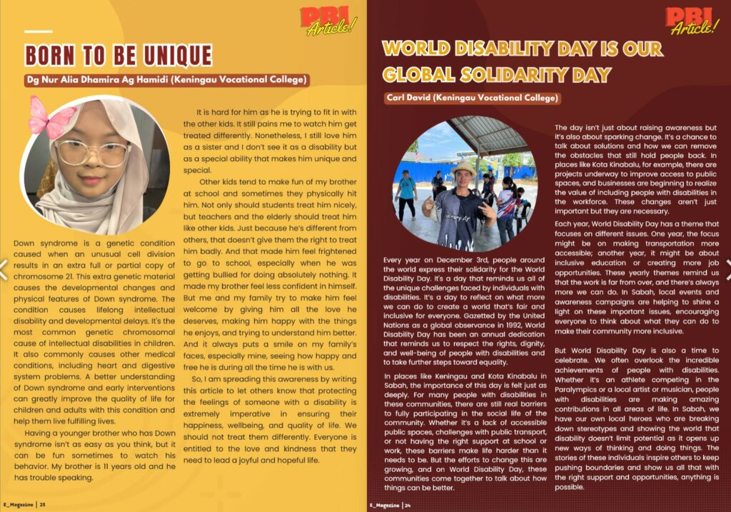 12 Pelajar KV Keningau Berjaya Terbit Artikel Di Majalah Bahasa Inggeris Nusantara