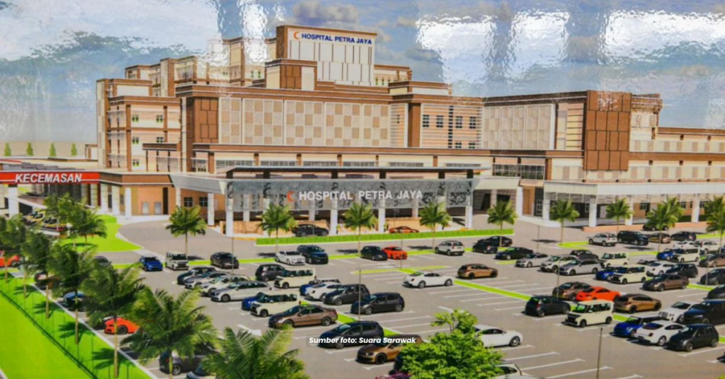 Hospital Petra Jaya Hampir Siap, Dijangka Beroperasi Awal Tahun 2026