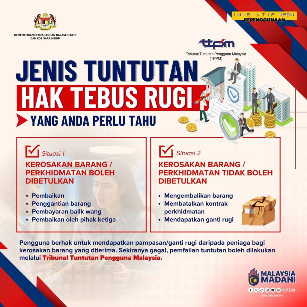 Peroleh Barang Cepat Rosak Dari Peniaga, Ketahui Jenis Ganti Rugi