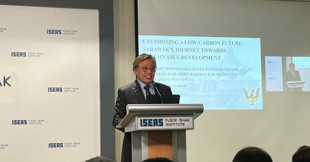 Sarawak Sasar Jadi Kuasa Besar Tenaga Hijau ASEAN Menjelang 2035