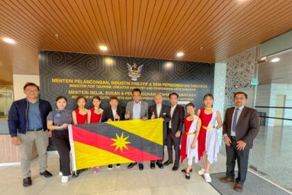 Lima Penari Dari Sarawak Sertai WDSF French Open 2025 di Perancis