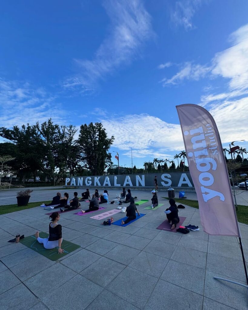 Kuching Car Free Morning Edisi CNY Ada Penampilan Khas Tarian Singa dan Outdoor Yoga