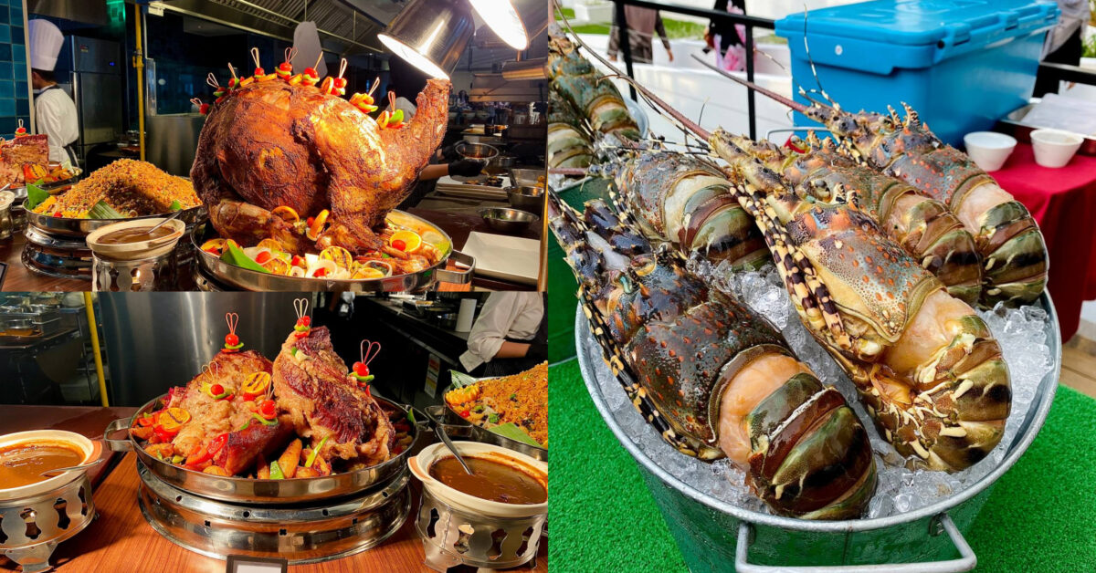 Buffet Premium Di Hilton Kuching: Udang Galah, Wagyu Tomahawk Dan Musang King Menanti Anda