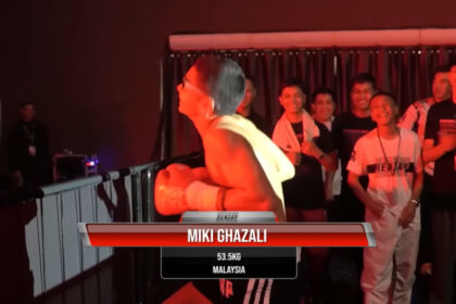 Miki Ghazali Jadi Trend Di Tiktok, Tarian Entrance Muay Thai Dengan Lagu Paqueta Tular