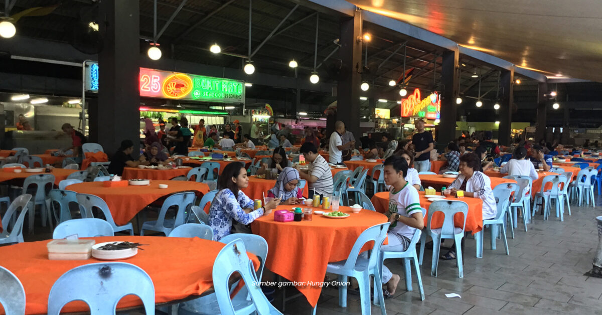 TopSpot Kuching Bahagikan Zon Makan, Asingkan Zon Alkohol Dan Zon Bebas Alkohol