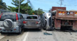 Tular Lori Hilang Kawalan, Hentam 13 Buah Kereta Di Kawasan Sekolah Rendah Di Putatan