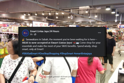 Untuk Sarawakian Di Sabah, Anda Boleh Guna Bantuan SKAS Di Emart Lintas Jaya