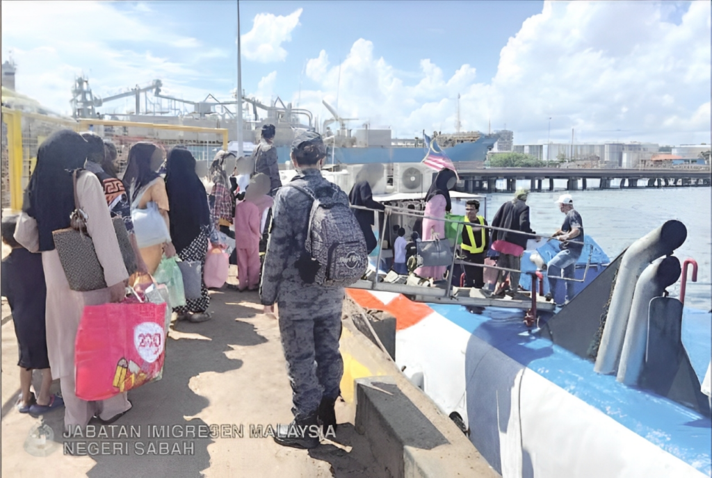 Sabah Hantar Pulang Lebih 300 PATI Warga Indonesia Dan Filipina