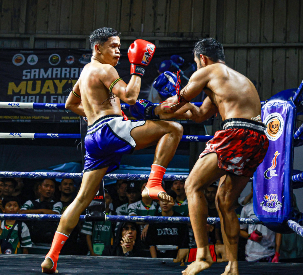 Pejuang Muaythai Di Samarahan Tampil Gah, Bashir Masrazy Curi Tumpuan