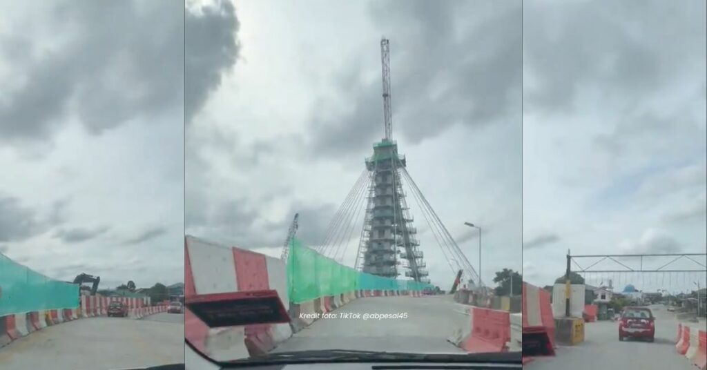 Jambatan Bintangor Kampung Nombor di Kuching Dilaporkan Sudah Boleh Dilalui