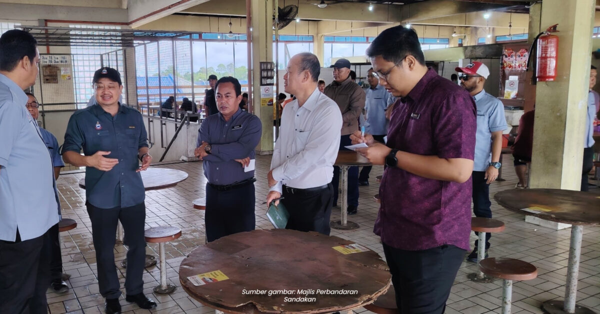 Berusia Hampir 40 Tahun, Pasar Sibuga Jaya Di Sandakan Bakal Dinaik Taraf