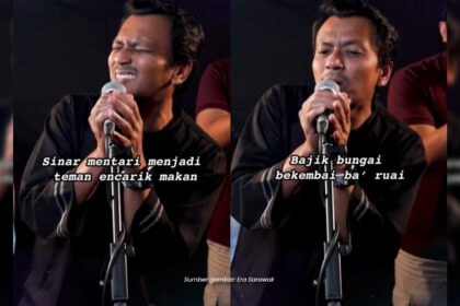 Faizal Tahir Pukau Warga Sarawak, Nyanyi 'Orang Kampung' Versi Iban Dan Melayu Sarawak