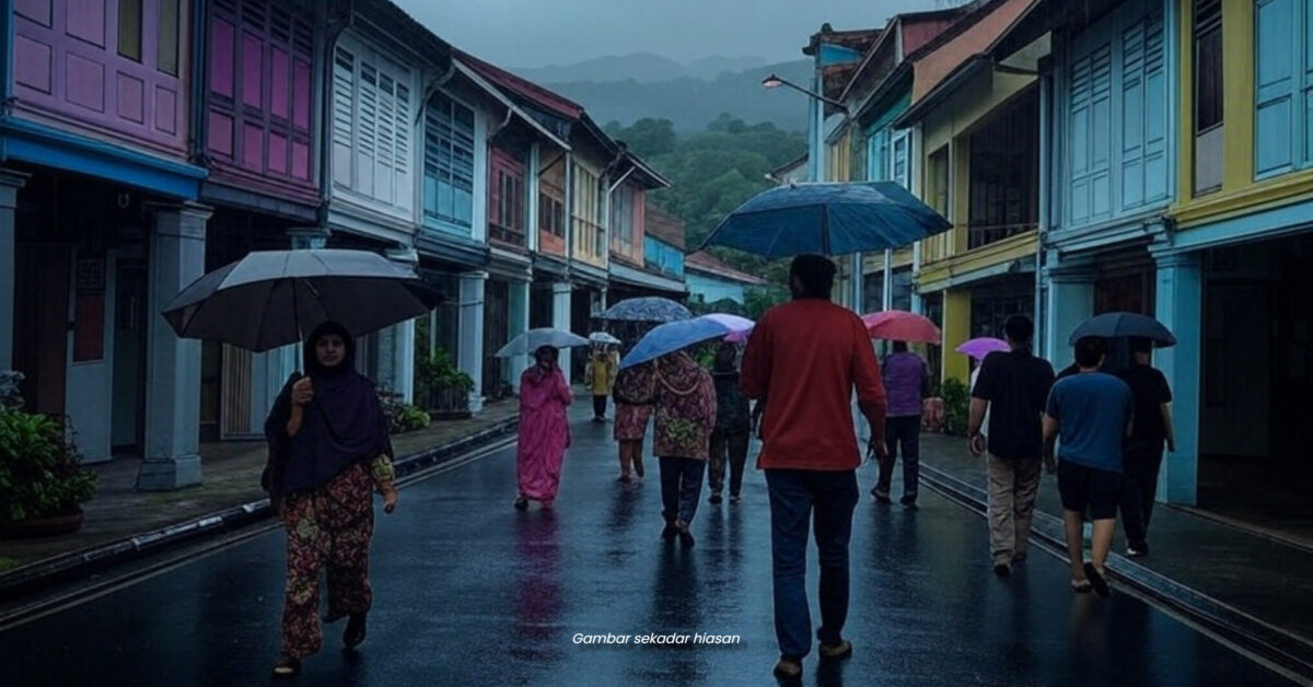 MetMalaysia Ramal Hujan Berterusan Hingga 20 Mac, Ini Senarai Kawasan Berisiko Sarawak