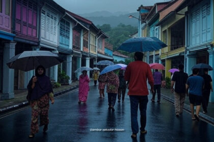 MetMalaysia Ramal Hujan Berterusan Hingga 20 Mac, Ini Senarai Kawasan Berisiko Sarawak