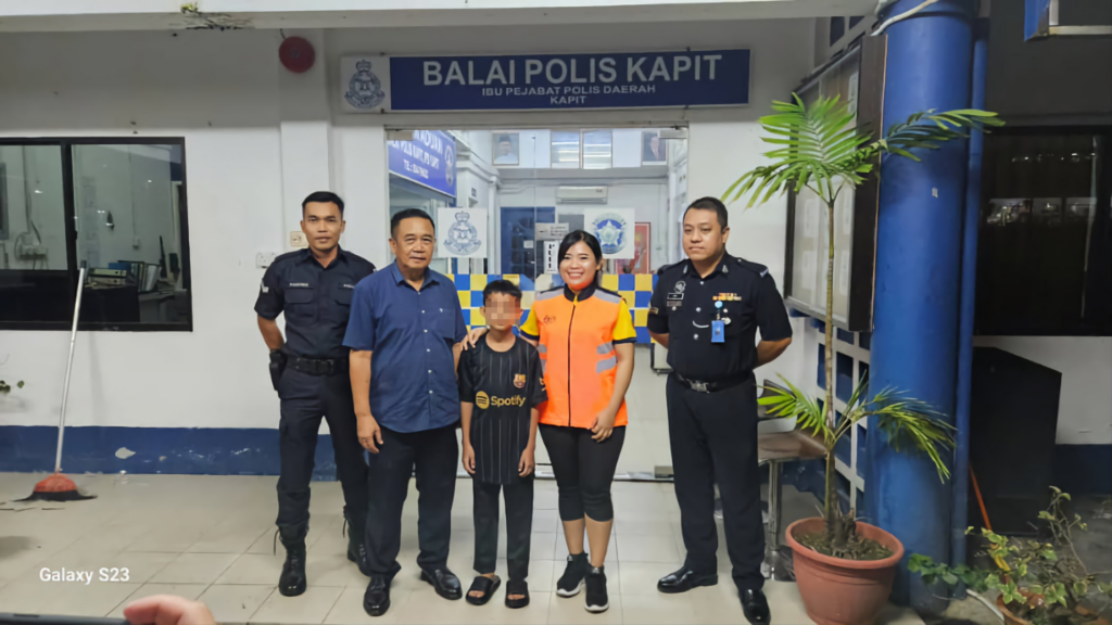 Budak 12 Tahun Naik Bas Senyap-Senyap Ke Kapit, Ditemui Selamat Lepas 9 Jam