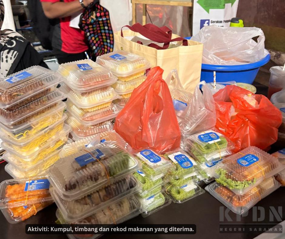 MySaveFood Berjaya Agih 200kg Lebihan Makanan Bazar Ramadan Kepada Yang Memerlukan