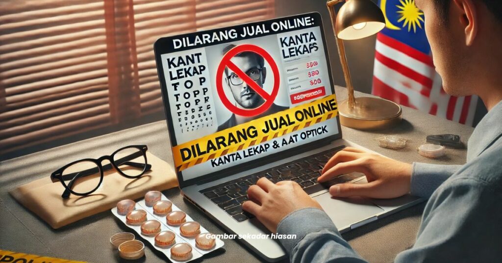 Kanta Lekap Atau Alat Optik Dilarang Dijual Online, Boleh Didenda 200K Atau 2 Tahun Penjara
