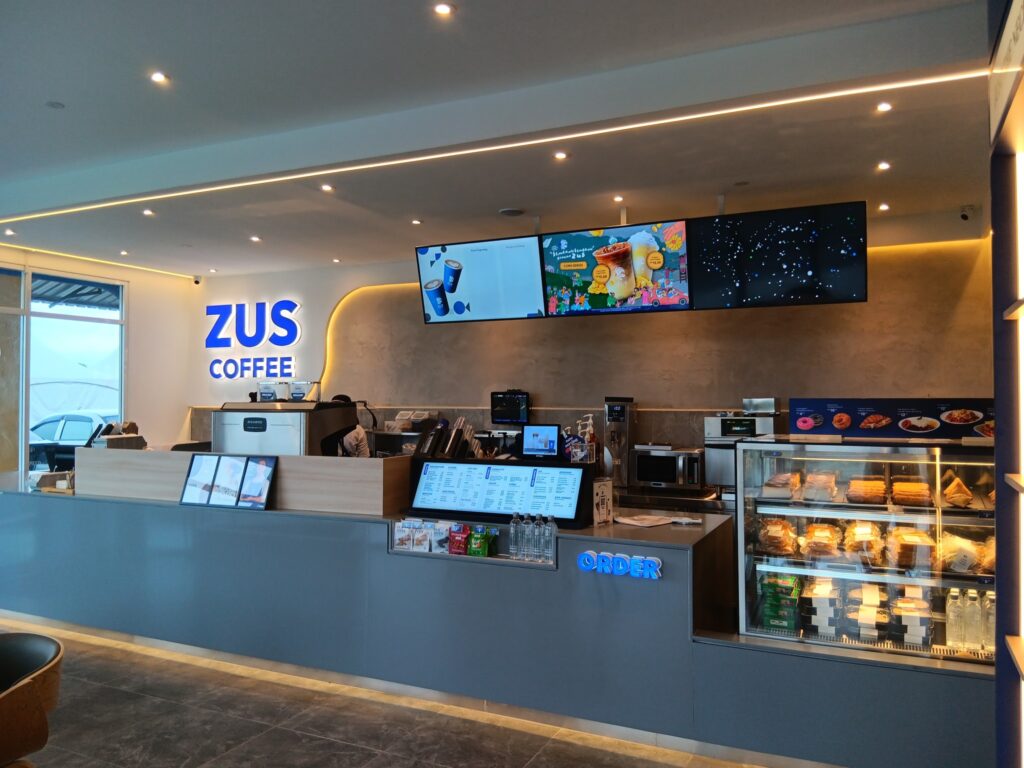 ZUS Coffee Cawangan Sri Aman Sudah Dibuka