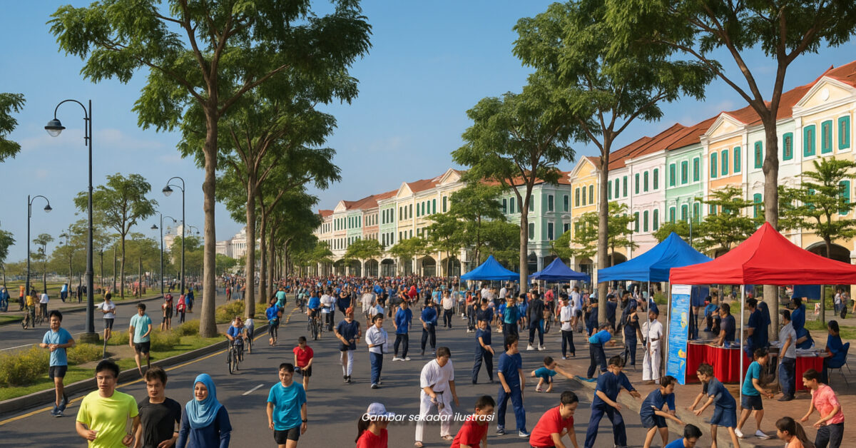 Miri City Car Free Day Kembali Sabtu Ini Dengan Laluan Baharu Sempena Ulang Tahun Ke-20