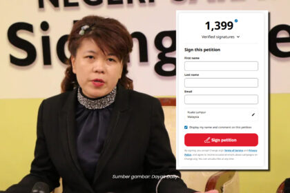Netizen Buat Petisyen Tuntut ADUN Pending, Violet Yong Mohon Maaf Dan Letak Jawatan