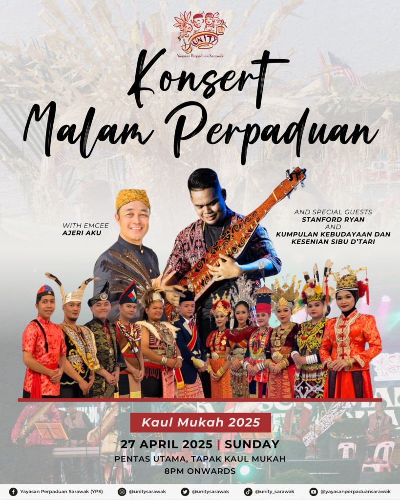 Konsert Malam Perpaduan 2025 Tampilkan Perpaduan Budaya di Kaul Mukah