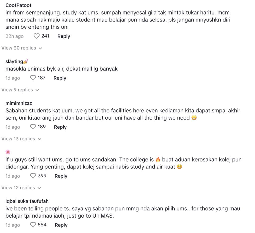 Jangan Pilih IPTA Sabah Ini Dalam UPU – Tular Amaran Mahasiswa Ini Di TikTok