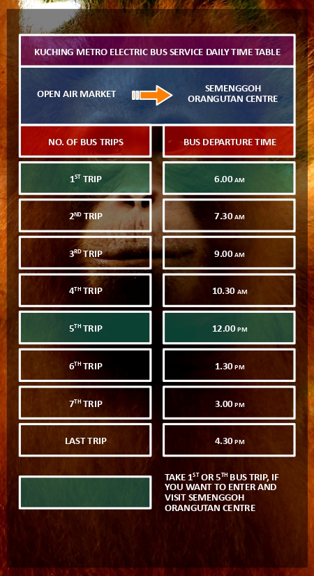 Ini Panduan Naik Bas Percuma Dari Airport Kuching ke Pusat Bandar
