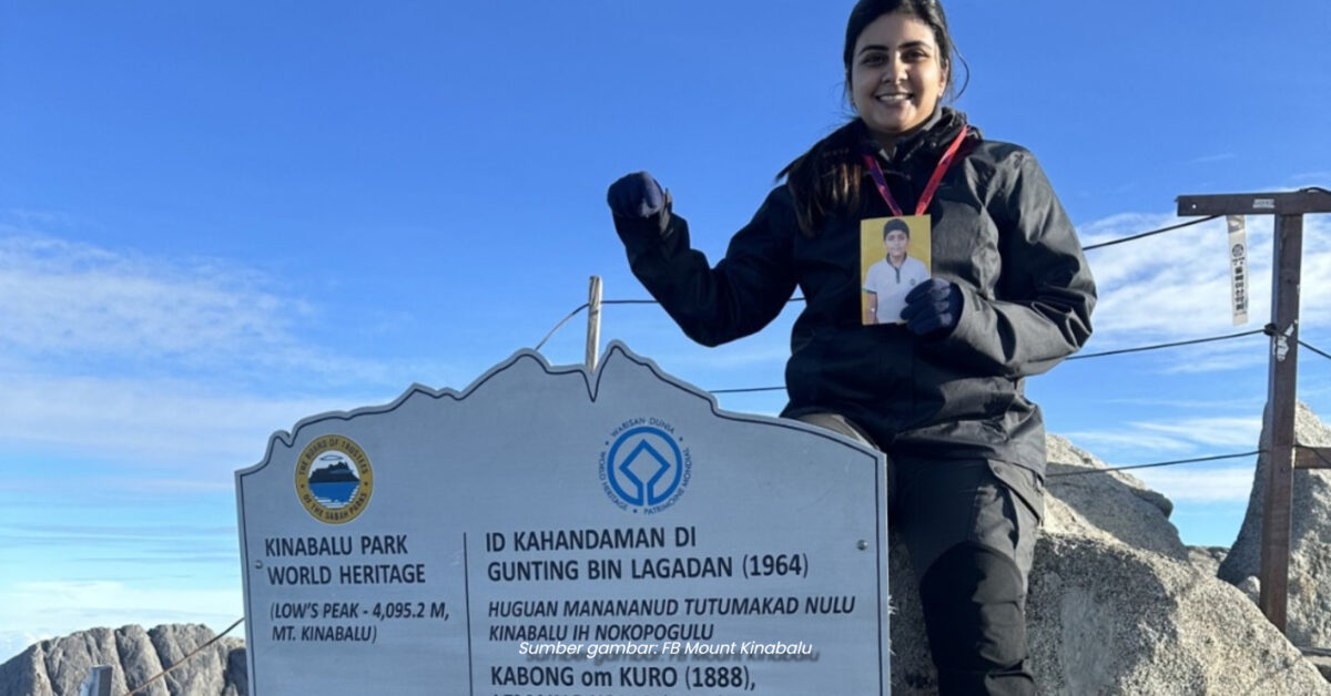 9 Tahun Selepas Gempa, Kakak Akhirnya 'Selesaikan' Misi Arwah Adik Di Puncak Kinabalu