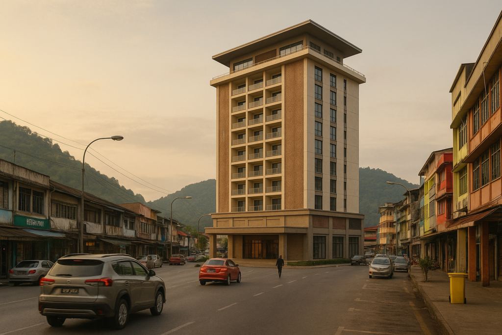 Siap Ada Sentuhan Pua Kumbu, Hotel 9 Tingkat Bakal Jadi Tarikan Baru Di Kapit