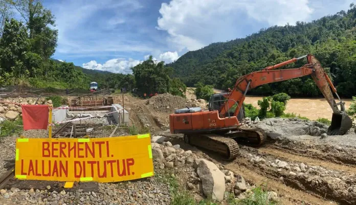 Jambatan Keretapi Tenom-Beaufort Dijangka Dibuka Semula Ogos 2025
