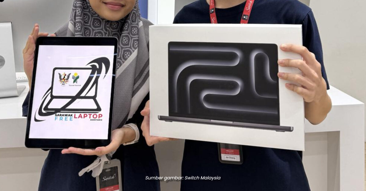 Ini Cara Mudah Tebus Laptop Percuma Untuk Pelajar Sarawak Di Switch